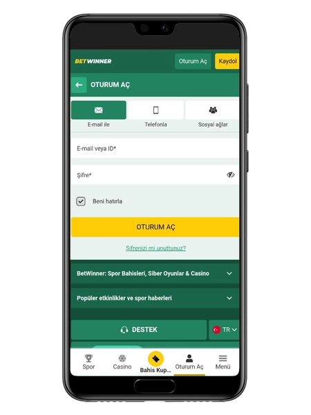Betwinner yeni giriş adresi